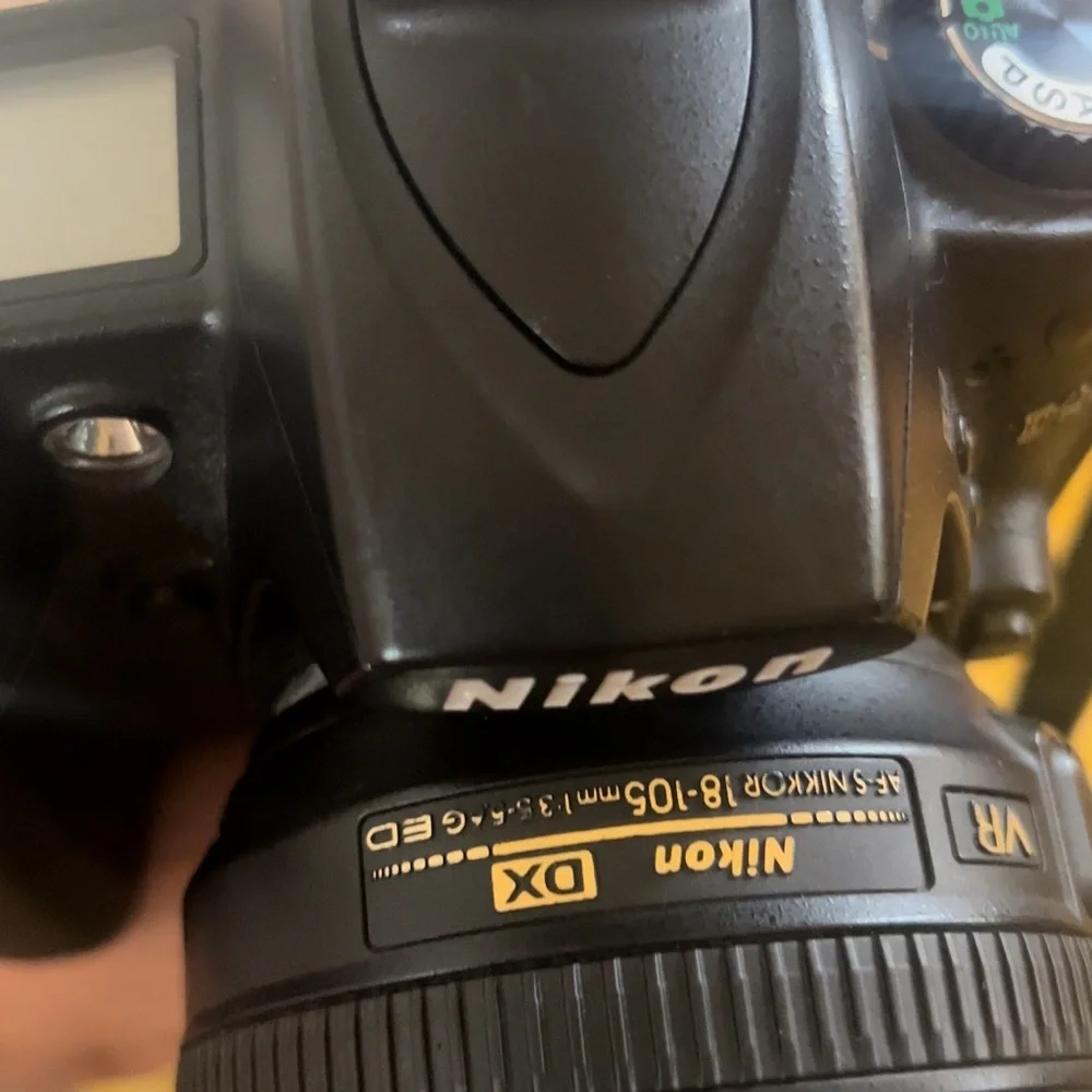 Nikon D90 with two lens and the flash